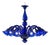 Pop Blue-Ocean Murano Style Glass Chandelier by Simoeng For Sale