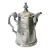 Antique Wilcox Silver Co. Ceramic Lined Silver Pitcher-Circa 1880 For Sale