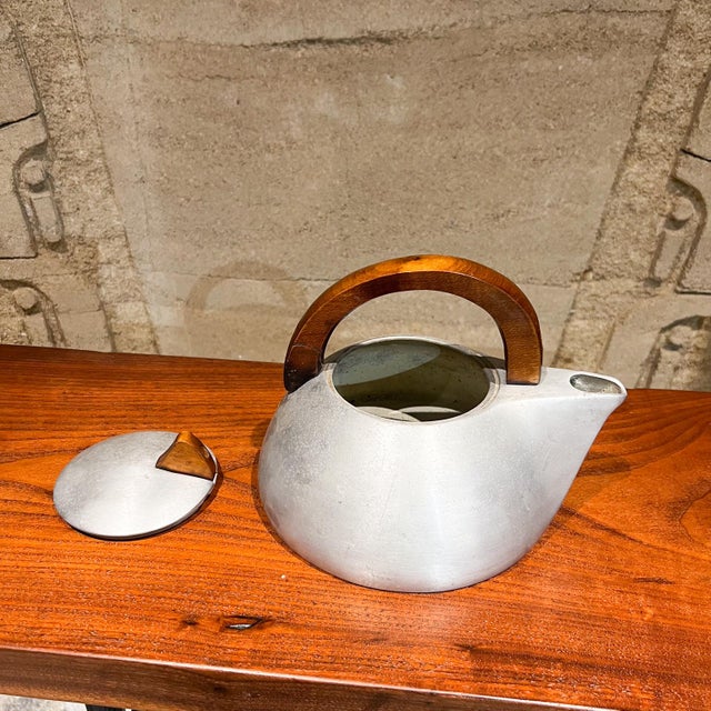 1950s Art Nouveau Newmaid Picquot Ware England Modernist Teapot Kettle