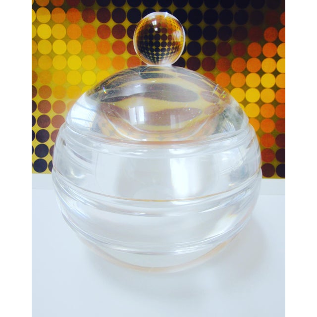 Lucite Ice Bucket Candy Dish Dorothy Thorpe Style Very Rare Chairish