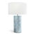 Blue Regina Andrew Layla Mother-of-Pearl Table Lamp For Sale - Image 8 of 8