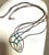 American Early 20th Century Native American Navajo Liquid Silver Heishi Turquoise Necklace, Style after For Sale - Image 3 of 4
