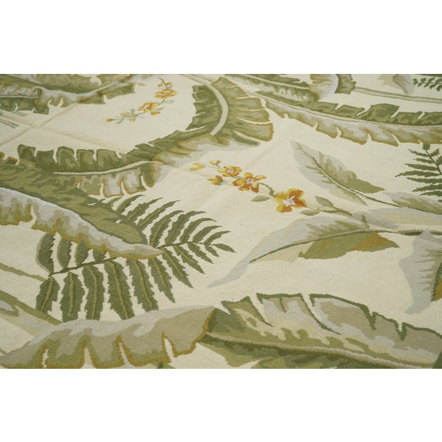 Traditional French Aubusson Design Rug 8'0" X 10'0". For Sale - Image 3 of 9