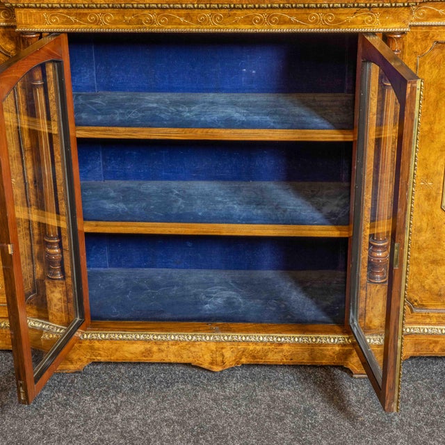 Victorian Sideboard in Walnut For Sale - Image 3 of 12