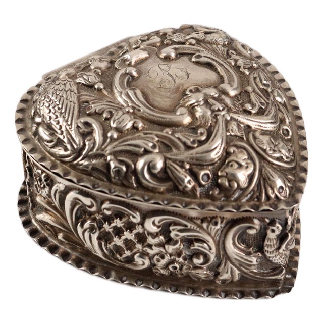 Box in 925 Silver from M.J. Hyatt & Co. For Sale