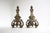 French Baroque Style Brass Andirons, 1890s, Set of 2 For Sale - Image 11 of 11