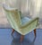 Vintage Chair with Beech and Green Fabric, 1960s For Sale - Image 6 of 8