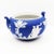 A stunning Neoclassical Wedgwood Portland Blue bowl with a white overlay. This piece is believed to have been a small...