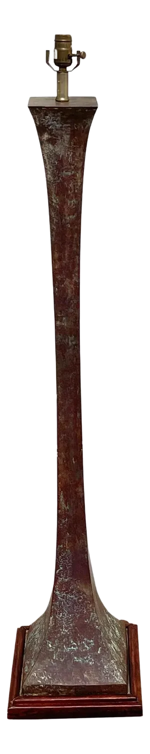 Modern Verdigris Bronze Floor Lamp by Stewart Ross James for Hansen