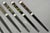 Chinoiserie Vintage Japanese Oriental Chopsticks W/ 2 Custom Silk Gold Sleeves - 6 Pc Set For Sale - Image 3 of 10