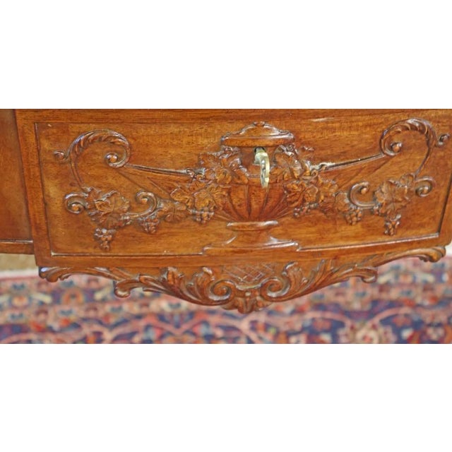 Wood Late 19th Century English Mahogany Regency Style Server Buffet Sideboard For Sale - Image 7 of 16