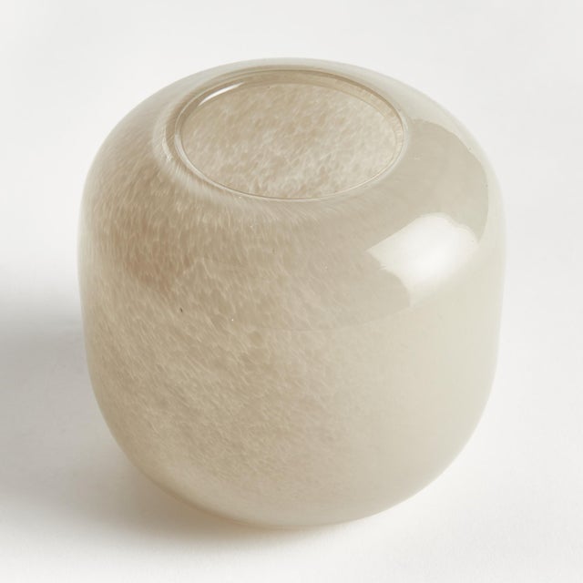 A modern update to the simple glass form, our mouth blown vase is made with pot color, not sprayed. A classic design in a...