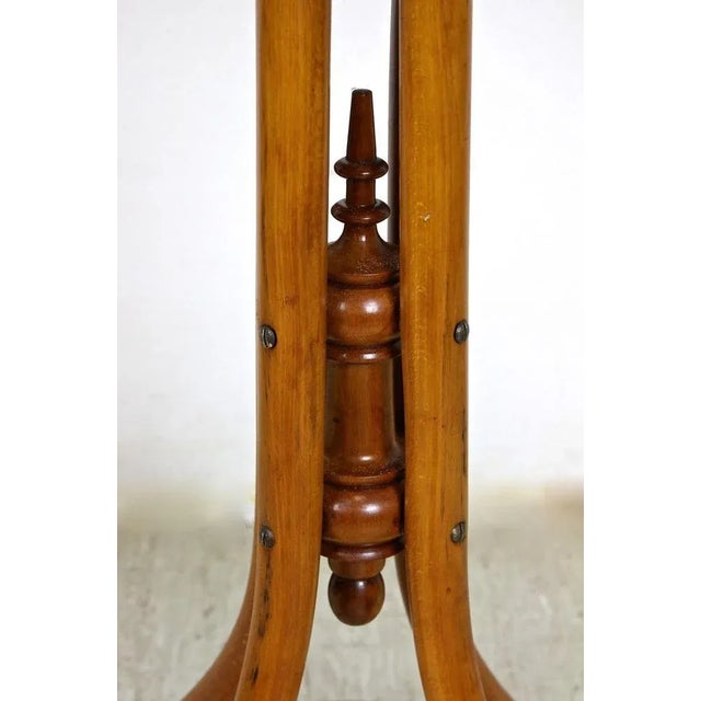 Art Nouveau Bentwood Side Table from Mundus, Austria, 1900s For Sale - Image 4 of 13