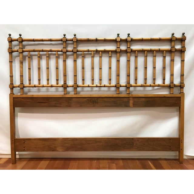 1960s Bamboo Queen/Full Size Headboard Chairish