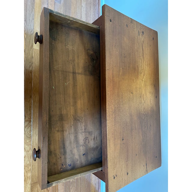 19th Century Antique Writing Table For Sale - Image 5 of 6