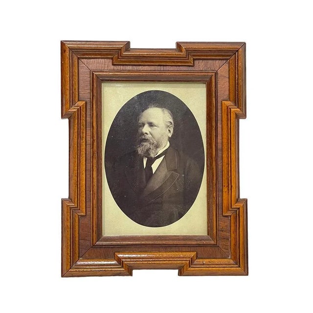 19th Century Set of Wooden Frames with Dutch Royals, 1878, Set of 2 For Sale - Image 6 of 12