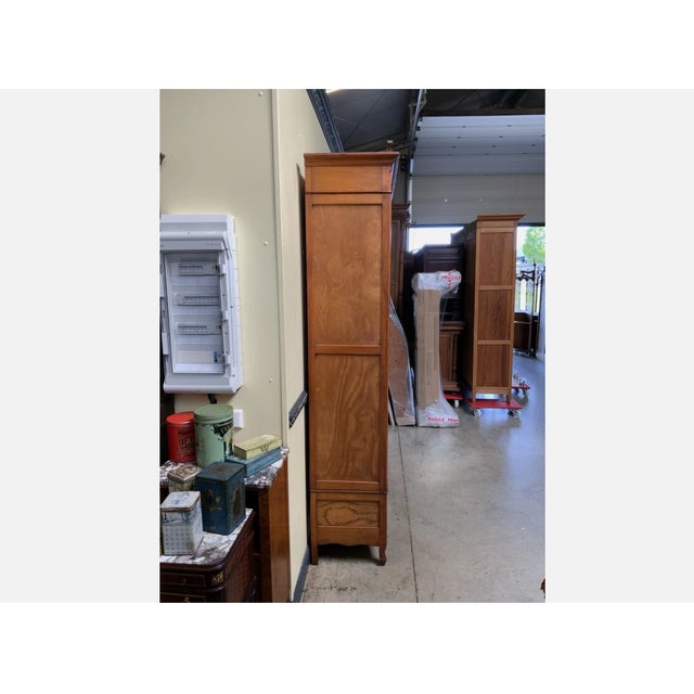 Antique Art Nouveau Linen Cupboard, 1910 For Sale - Image 6 of 9
