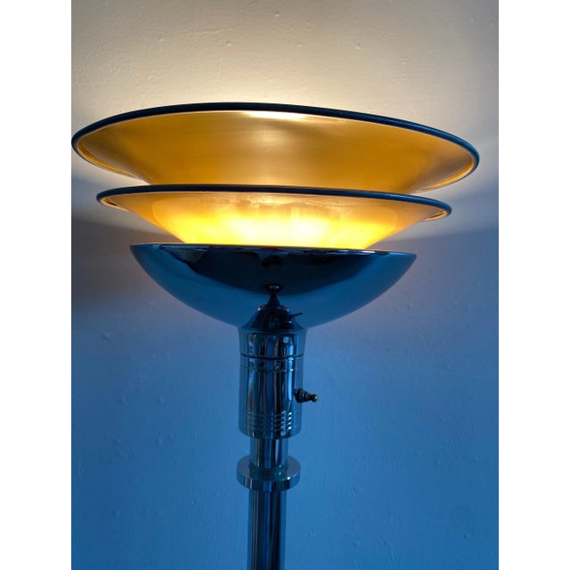 Gilbert Rohde Torchiere for Mutual Sunset Lamp Co. For Sale In Philadelphia - Image 6 of 13