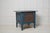 Wood Small Antique Swedish Blue Folk Art Sideboard For Sale - Image 7 of 14