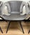 2022, Scan Design, Orion Dining Chair (Set of Four), Alu Grey Velvet & Vintage Grey Eco-Pele For Sale - Image 9 of 11