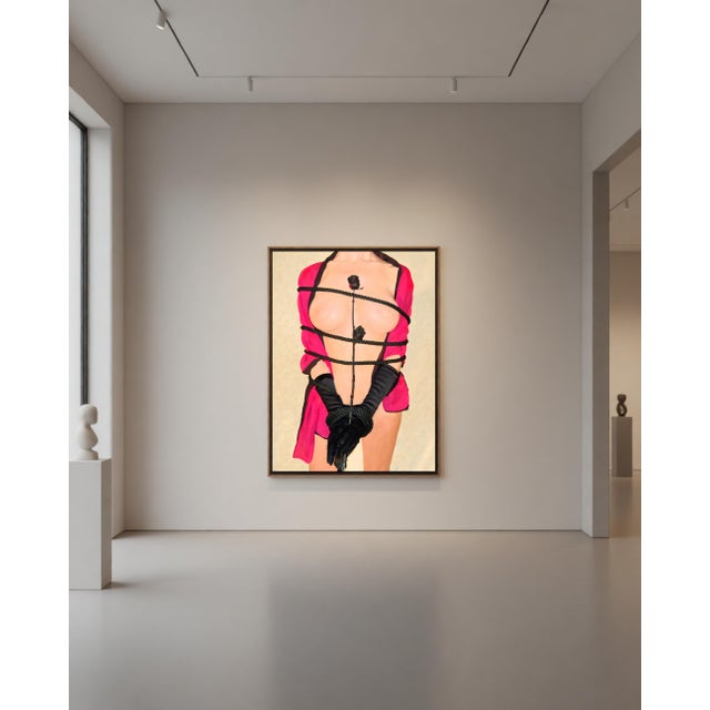 Limited edition artwork: the noir aesthetics of vincenzo marega add a touch of refined sensuality and mystery to your...