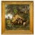 Italian Rare Landscape Painting of Shepherds and Injured Lamb by Hermann Corrodi For Sale - Image 3 of 12