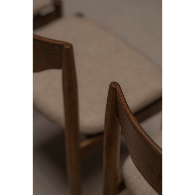 Mid-Century Modern Wengé Dining Chairs, 1970s, Set of 6 For Sale - Image 13 of 15