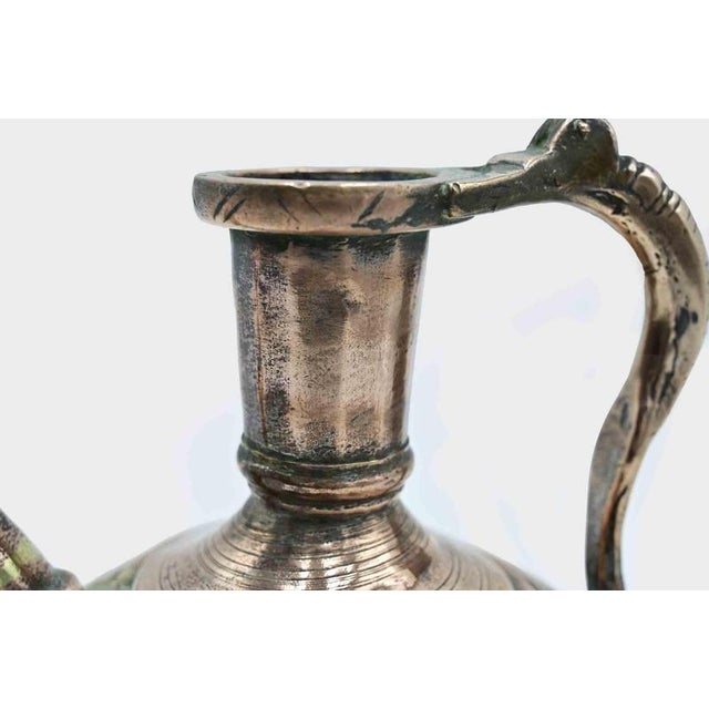 Antique Islamic Copper Jug, Italy For Sale - Image 5 of 6