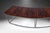 1970s Milo Baughman Thayer Coggin Curved Sofa Console Table Bench For Sale In Baltimore - Image 6 of 11