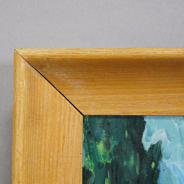 1970s Blossoming Tree – Original Painting by Alexander Michael, 1975 For Sale - Image 5 of 7