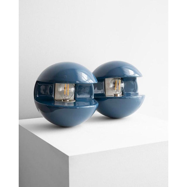 Vintage Italian Ceramic Wall Lamps, 1970s, Set of 2 For Sale - Image 8 of 8