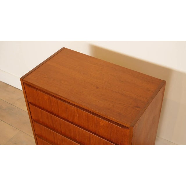 Vintage Danish Teak Chest of Drawers For Sale - Image 4 of 10