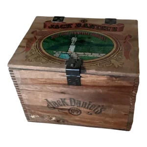 1960s Jack Daniel’s Vintage Wooden Box Whiskey Crate