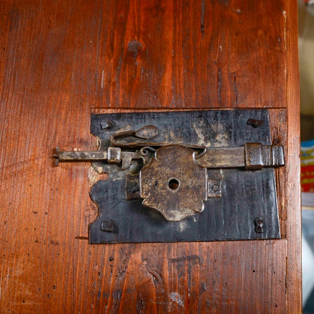 Antique Sacristy Wardrobe, 1500s For Sale - Image 17 of 18