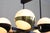 Vintage 12-Light Opal Glass and Metal Pendant Lamp from Stilnovo, 1958 For Sale - Image 12 of 18
