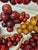 Italian Spectacular Large Lot of Mid Century Italian Marble Grape Clusters in a Vintage Basket For Sale - Image 3 of 6