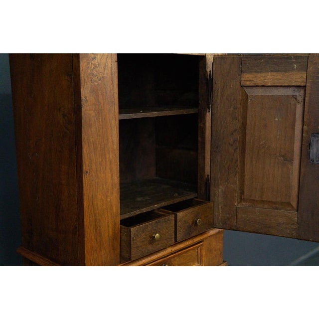 Baroque Tobacco Cabinet in Oak For Sale - Image 12 of 13