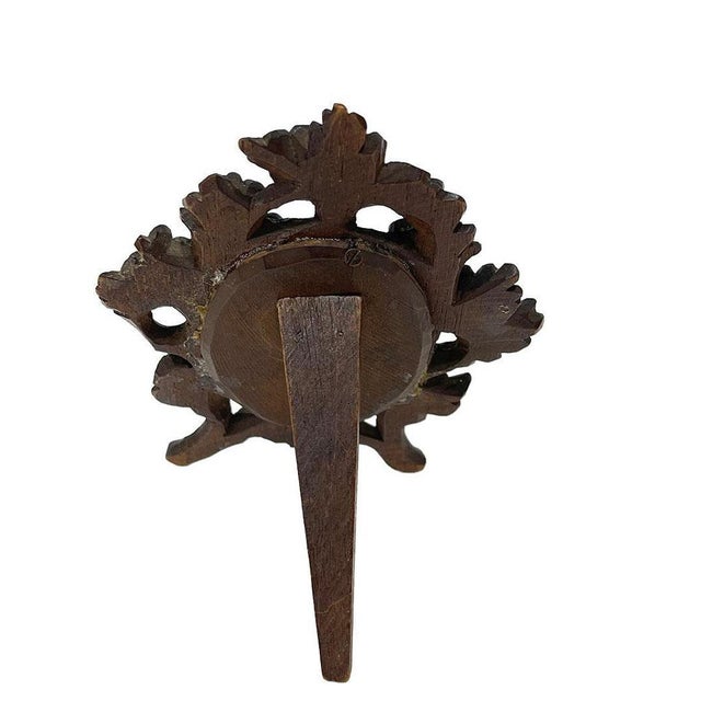 Wood 19th Century Miniature Portrait of Jesus Christ, Germany For Sale - Image 7 of 9