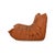 Brown Togo 2-Seater Sofa in Brown Fabric by Michel Ducaroy for Ligne Roset For Sale - Image 8 of 9
