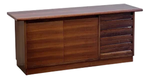 Vintage Wood Sideboard, 1980s