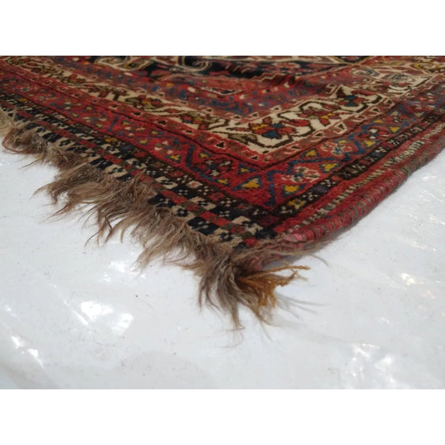 1900s Persian Qashqayi Rug For Sale - Image 12 of 13