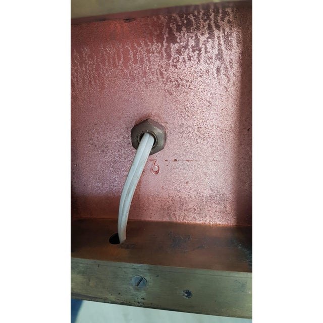 Vintage Brutalist Table Lamp in Silver-Plated Aluminum by Willy Luyckx for Aluclair, 1960s For Sale - Image 9 of 13