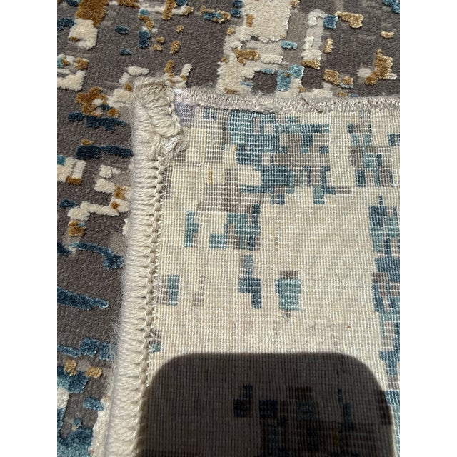 9ft 10in × 11ft 6in Feizy Cadiz Custom Cut Area Rug For Sale - Image 9 of 12