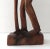 Late 20th Century Hand-Carved Wooden African Tribal Hunter Statue For Sale - Image 4 of 11
