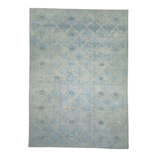 Turkish Oushak Runner Rug 2'10" x 16'3" #17841 For Sale