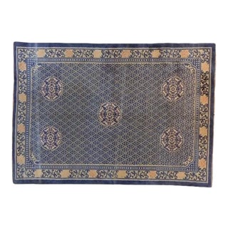 1920s Vintage Antique Peking Rug For Sale