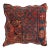 Pillow W/Antique Rug Fragment, 1'4" X 1'4" For Sale