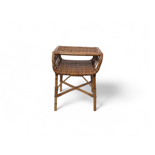 Bamboo Coffee Table, 1960s For Sale - Image 9 of 9