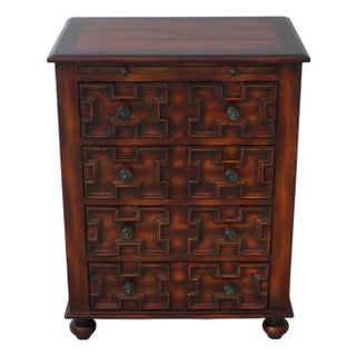 Continental Style 4 Drawer Occasional Chest For Sale
