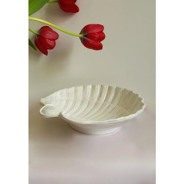 1970s Vintage Shell Ceramic Bowl, Italy, 1970s For Sale - Image 5 of 7
